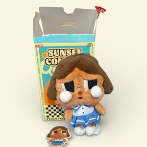 Pop Mart Sunset Concert - Crybaby bag Charm  (Purplish Blue)